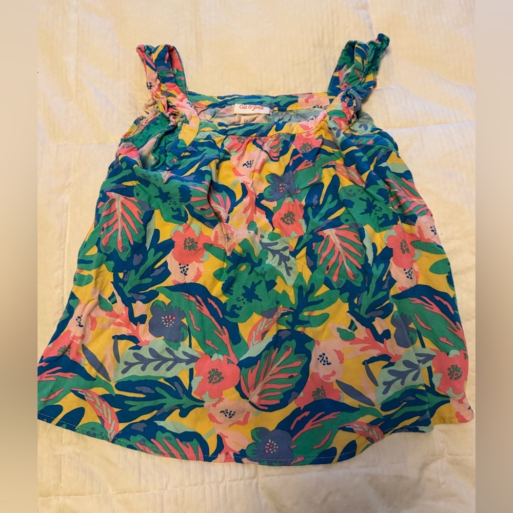Cat & Jack Girls summer outfit size 7-8 - Picture 4 of 5